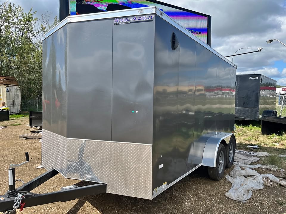 7x16 Bobcat Cargo Trailer | Barn Doors - Image 2