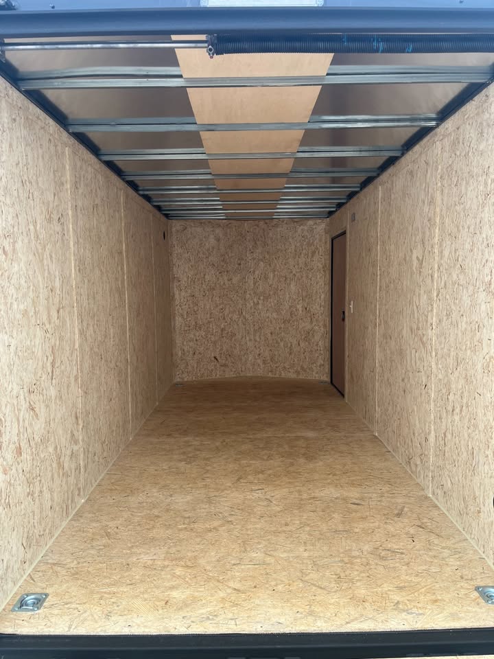 Inside photo of 2026 7x16 Trailer Enclosed Cargo trailer 7