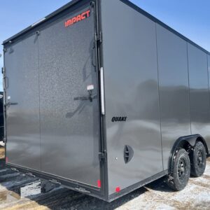 2026 Impact Tremor 8.5x20 enclosed trailer with extra height, 10K GVWR, PolyCore