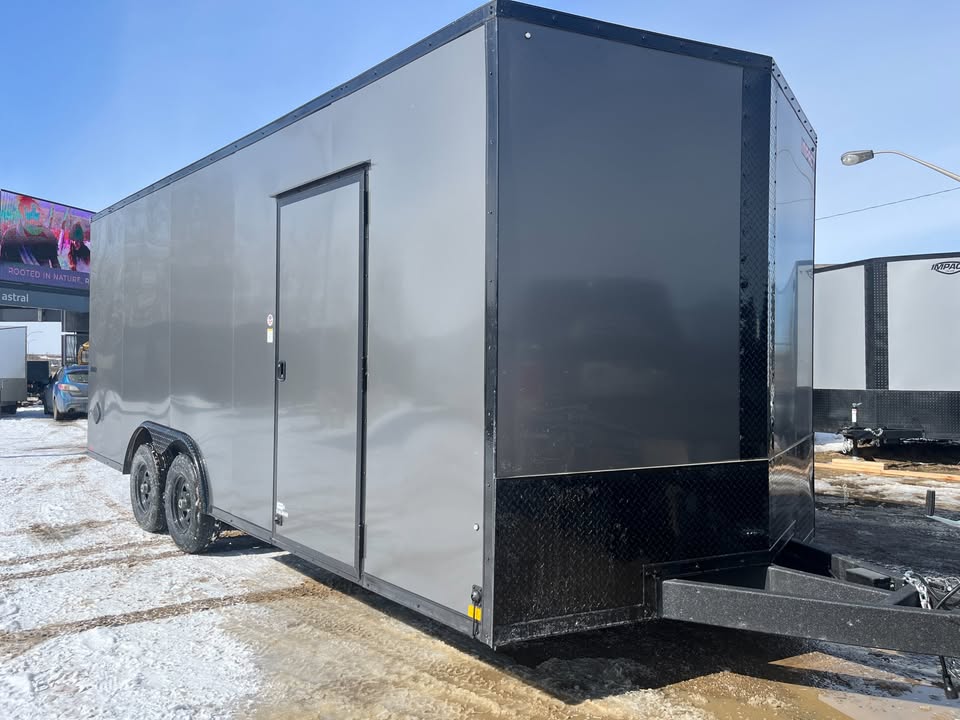 2026 Impact Tremor 8.5x20 enclosed trailer with extra height, 10K GVWR, PolyCore