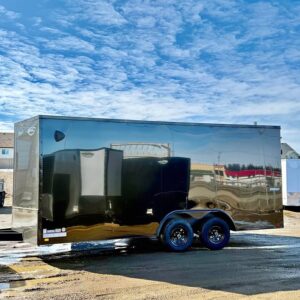 2026 Impact Quake 8.5×18 Enclosed Trailer
