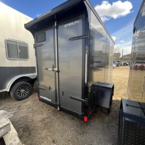 2026 8.5×18 Stealth Trailer Blackout Edition