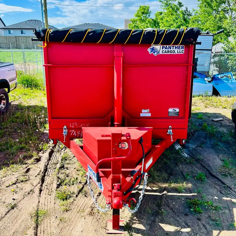 2026 Panther Cargo 7x14 dump 4' sides