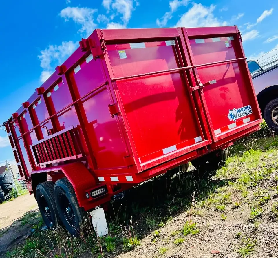 2026 Panther Cargo 7x14 dump 4' sides