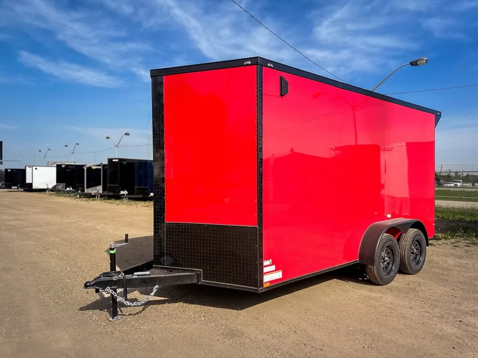 Red 2026 7x14 w/ e-track for sale in edmonton