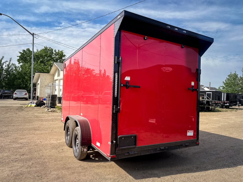 Red 2026 7x14 w/ e-track for sale in edmonton