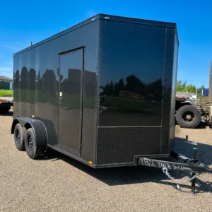 7x14 Enclosed Cargo with Rear Barn Door