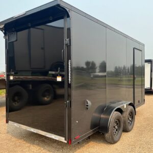 2027 Aluminum 7x14 - Blackout Enclosed Cargo Trailer