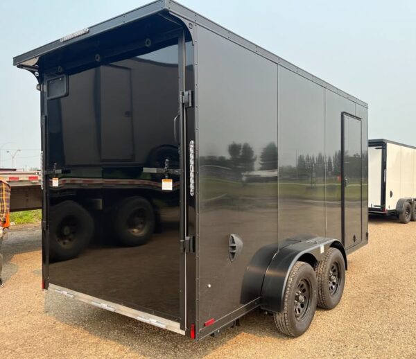 2027 Aluminum 7x14 - Blackout Enclosed Cargo Trailer