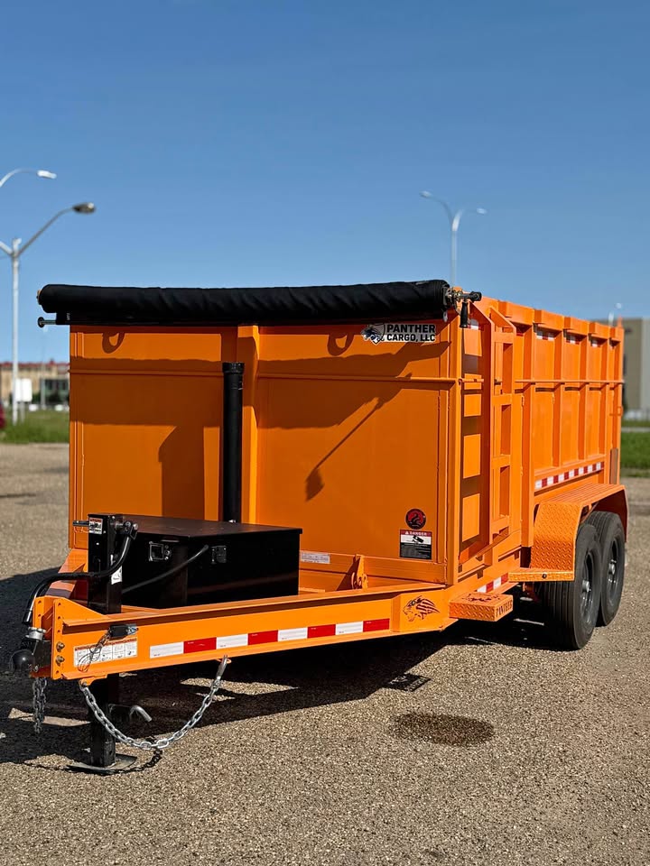 2026 7x14 Dump Trailer • 14,000 GVWR • 4’ Side Walls