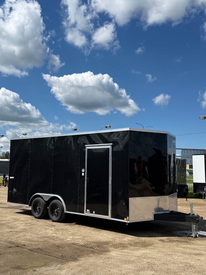 2026 - 8.5x18 - Impact Quake Enclosed Cargo Trailer - Black Trailer - Car Hauler - Image 5