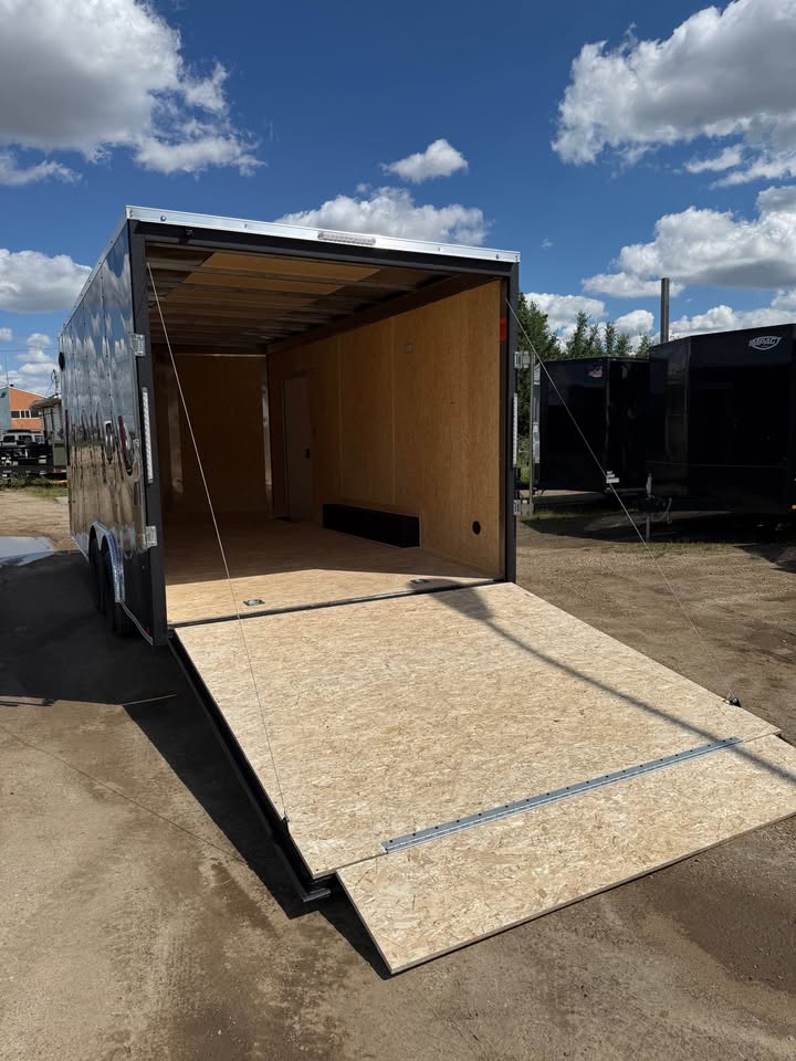 2026 - 8.5x18 - Impact Quake Enclosed Cargo Trailer - Black Trailer - Car Hauler - Image 8