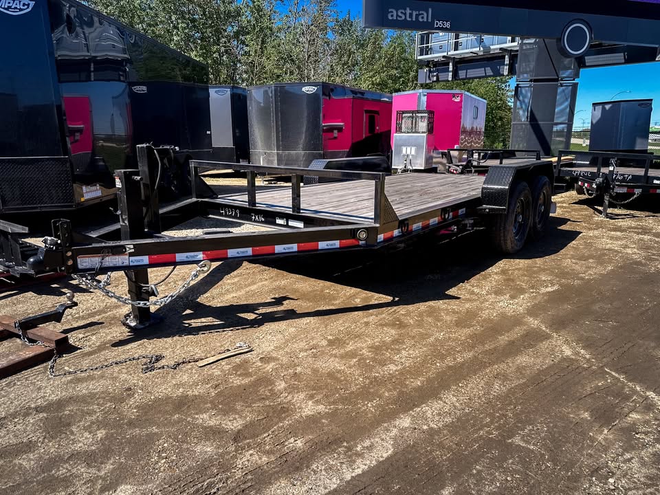 2026 Panther Cargo 7x16 equipment trailer | 10,000 lb gvwr