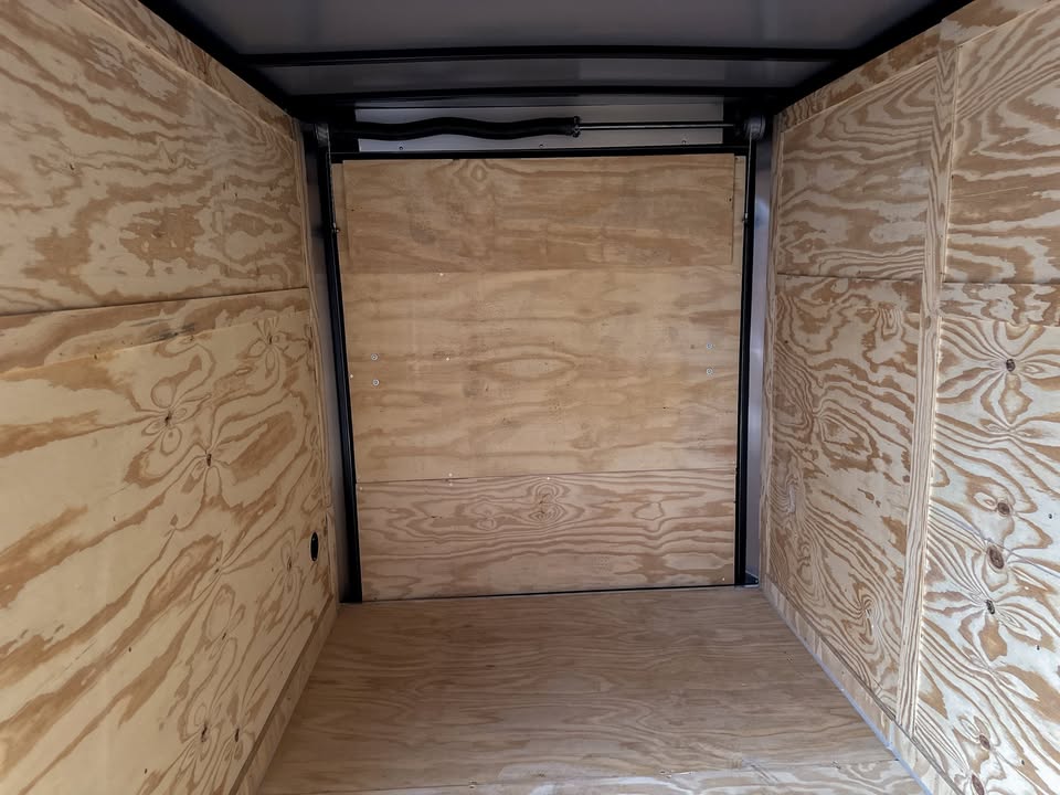 Inside Photo of a Silver 2026 6x12 Cargo trailer for Sale in Edmonton