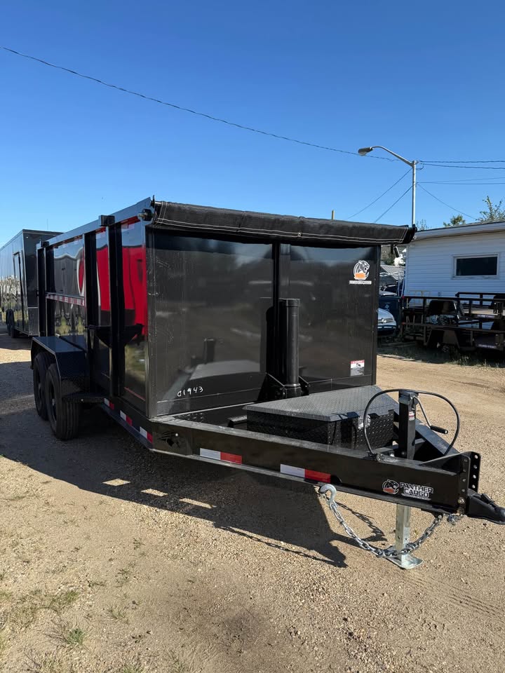2026 7x14 Dump Trailer 4’sides Dump dump trailer tarp ramp dump