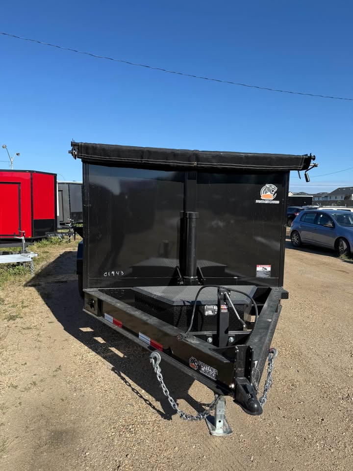 2026 7x14 Dump Trailer 4’sides Dump dump trailer tarp ramp dump