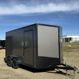 2027 7x14 Cargo Trailer | Blackout 84" interior
